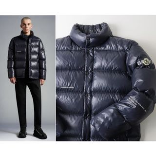 モンクレール(MONCLER)の22AW JPタグ 7 モンクレール ジーニアス フラグメント Moncler Hiroshi Fujiwara Fragment Ryne ダウンJK T0/ネイビー【2400013754415】(ダウンジャケット)