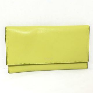 フルラ(Furla)のFURLA(フルラ) 長財布 - ライトイエロー レザー(財布)