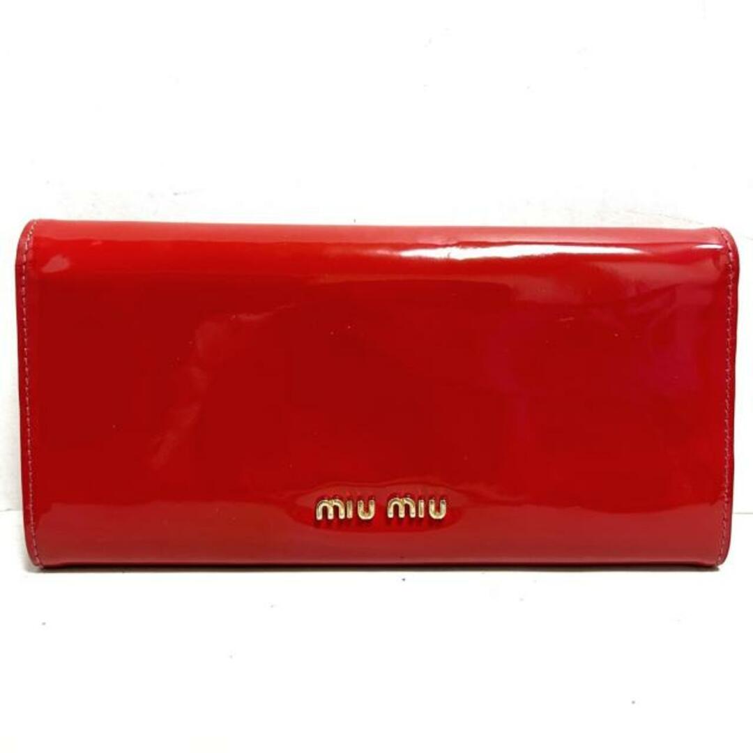 miumiu♡リボンエナメル長財布♡ファッション小物 - www.smd-service