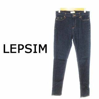 LEPSIM - レプシィム デニムスキニーパンツ ストレッチ M 青 231218MN5R