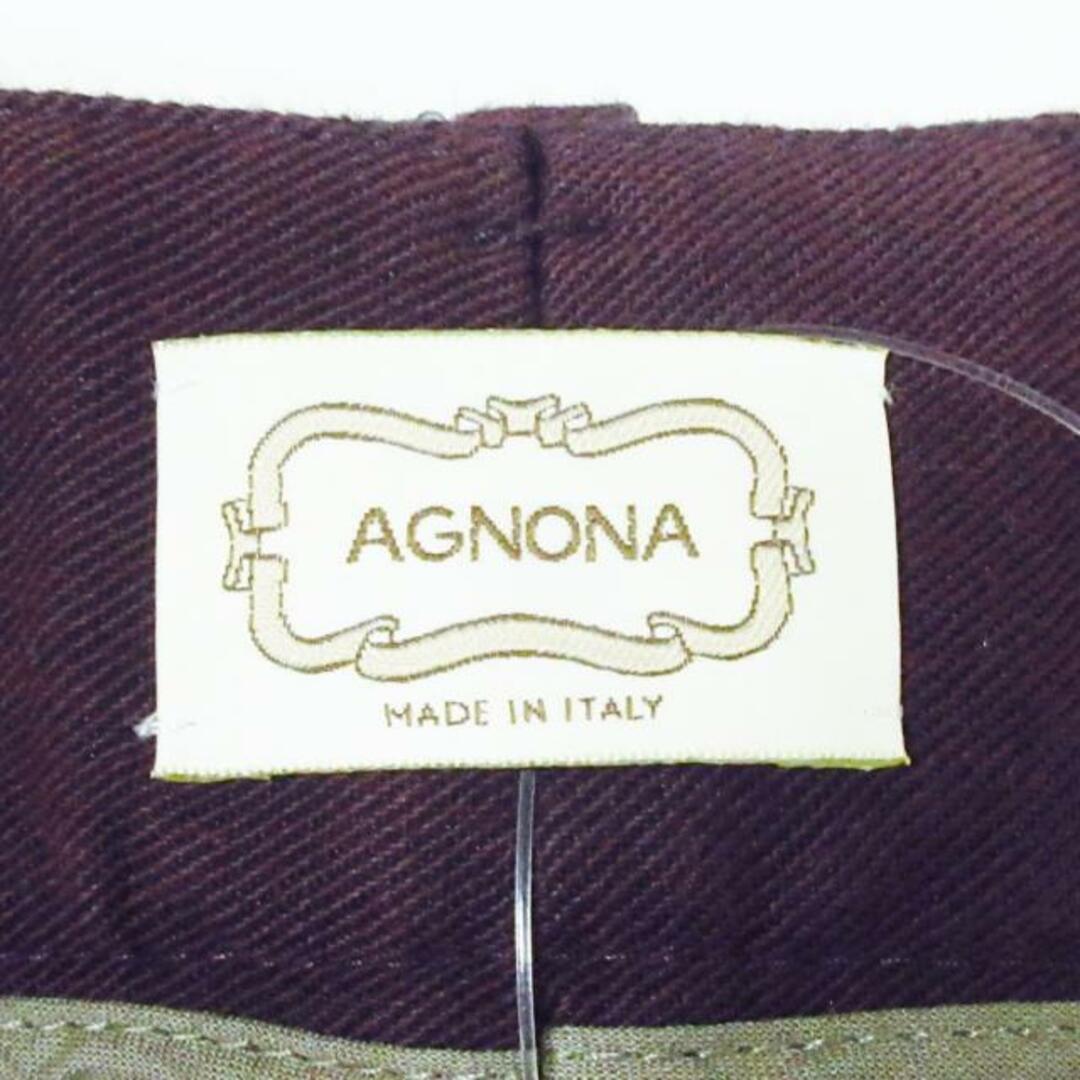 Agnona(アニオナ)のAGNONA(アニオナ) パンツ サイズ42 L レディース - ボルドー フルレングス レディースのパンツ(その他)の商品写真