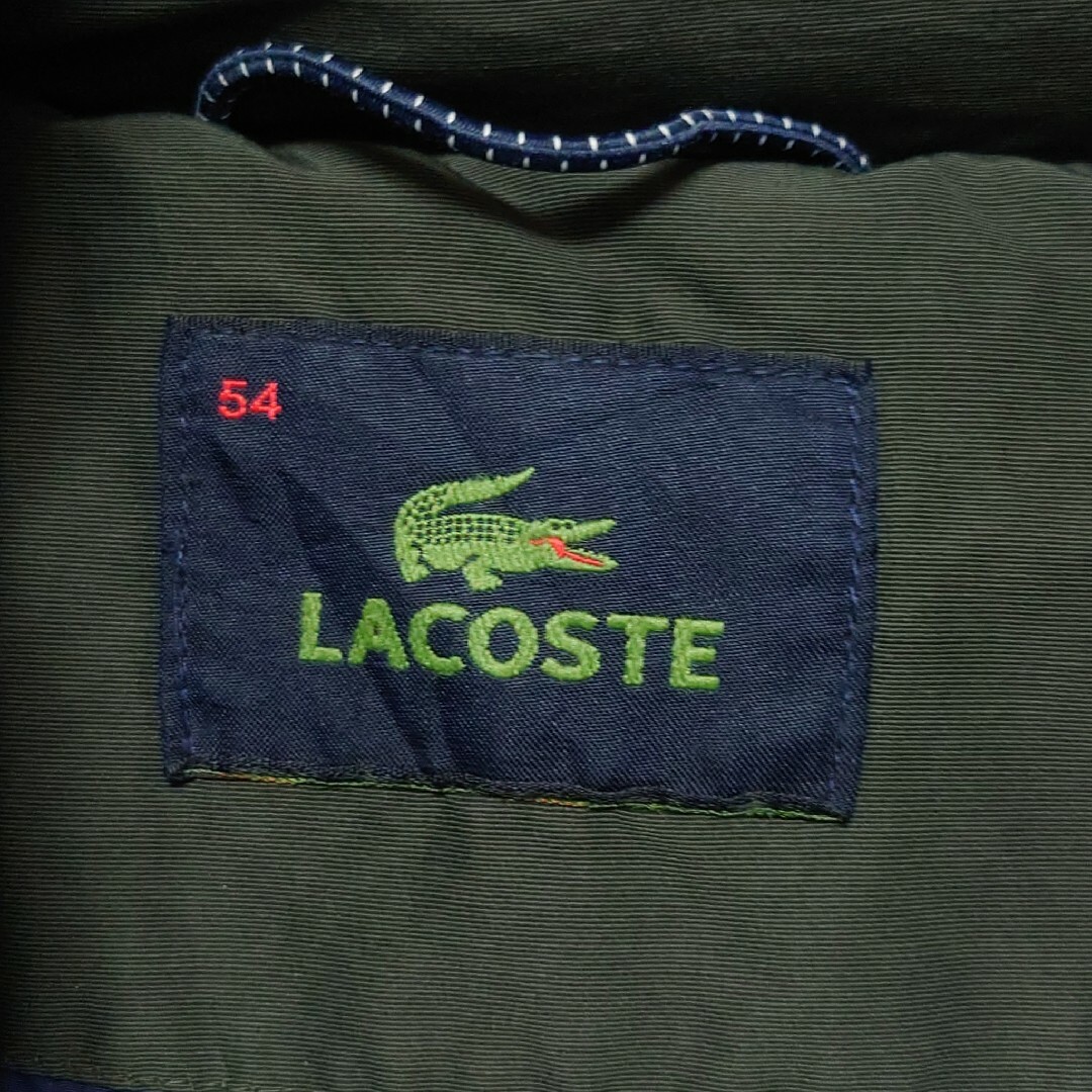 LACOSTE(ラコステ)のラコステ LACOSTE ダウンジャケット ワニ刺繍 メンズのジャケット/アウター(ダウンジャケット)の商品写真