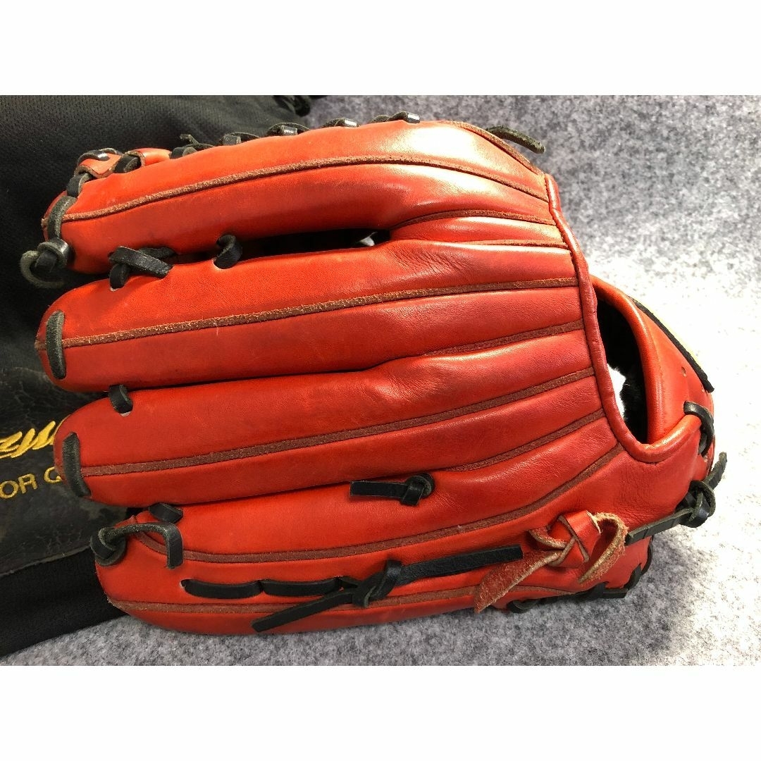 MIZUNO(ミズノ)の[2402-13] ミズノプロ オーダー 軟式　外野手用　耕作刻印 スポーツ/アウトドアの野球(グローブ)の商品写真