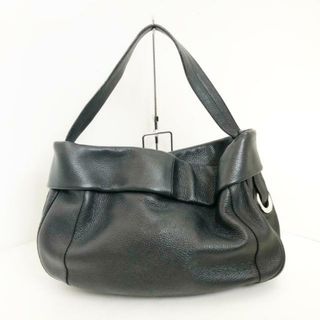 フルラ(Furla)のFURLA(フルラ) ショルダーバッグ - 黒 レザー(ショルダーバッグ)