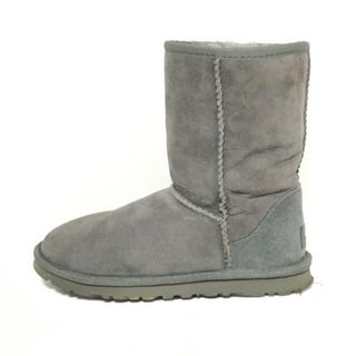 アグ(UGG)のUGG(アグ) ショートブーツ 22 レディース クラシックショート 5825 ダークグレー ムートン(ブーツ)