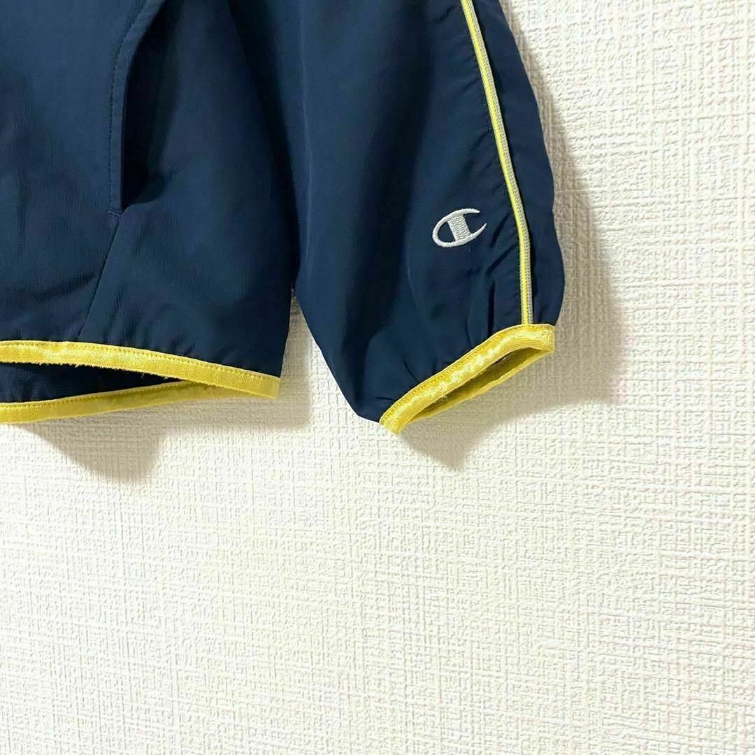 Champion(チャンピオン)のナイロンジャケット チャンピオン 刺繍ロゴ 内側メッシュ S ネイビー レディースのジャケット/アウター(ナイロンジャケット)の商品写真