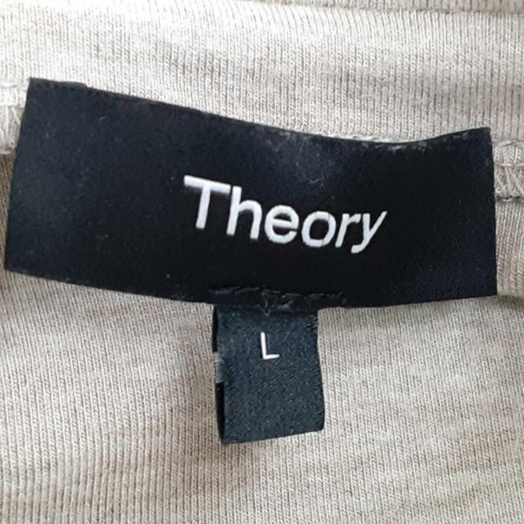 theory(セオリー)のtheory(セオリー) 長袖セーター サイズL レディース美品  - 黒 ハイネック/ドローストリング レディースのトップス(ニット/セーター)の商品写真