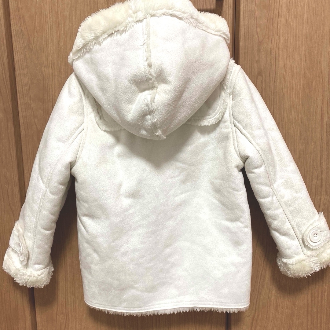 petit main(プティマイン)のpetit main ムートンダッフルコート　110 キッズ/ベビー/マタニティのキッズ服女の子用(90cm~)(コート)の商品写真