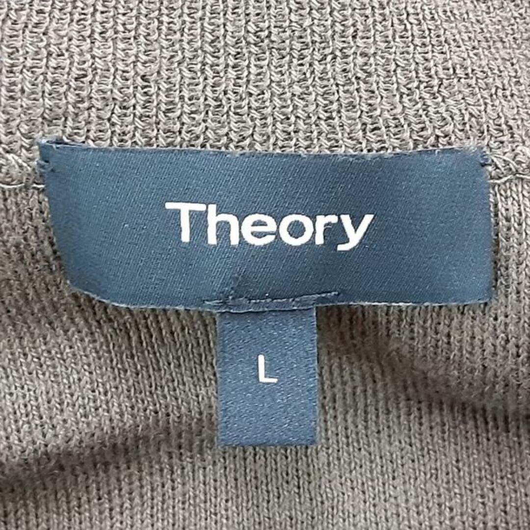 theory(セオリー)のtheory(セオリー) 長袖セーター サイズL レディース美品  - ダークブラウン レディースのトップス(ニット/セーター)の商品写真