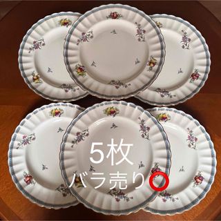 【希少品】スポード ★トラップネルスプレイズ★ディナー皿　5枚(食器)