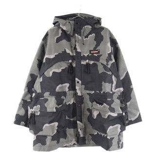 アンダーカバー(UNDERCOVER)のUNDERCOVER アンダーカバー 22SS×EASTPAK MULTIPOCKETED NYLON WINDBREAKER イーストパック マルチポケット ナイロン ウィンドブレーカー ジャケット グレー UC1B4201(フライトジャケット)