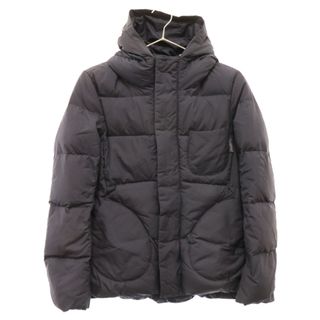 ジムフレックス(GYMPHLEX)のGymphlex ジムフレックス POLYESTER TAFFETA DOWN JACKET ポリエステル フーデッドダウンジャケット ネイビー J-1140 TUFレディース(ダウンジャケット)