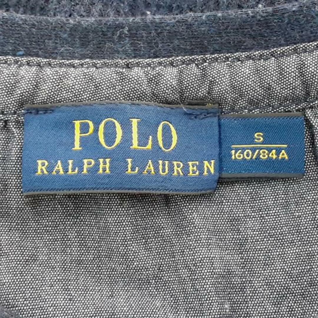 POLO RALPH LAUREN(ポロラルフローレン)のPOLObyRalphLauren(ポロラルフローレン) 長袖カットソー サイズS レディース美品  - ネイビー レディースのトップス(カットソー(長袖/七分))の商品写真