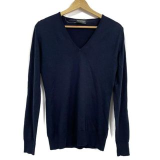 ジョンスメドレー(JOHN SMEDLEY)のJOHN SMEDLEY(ジョンスメドレー) 長袖セーター サイズM レディース - ダークネイビー(ニット/セーター)