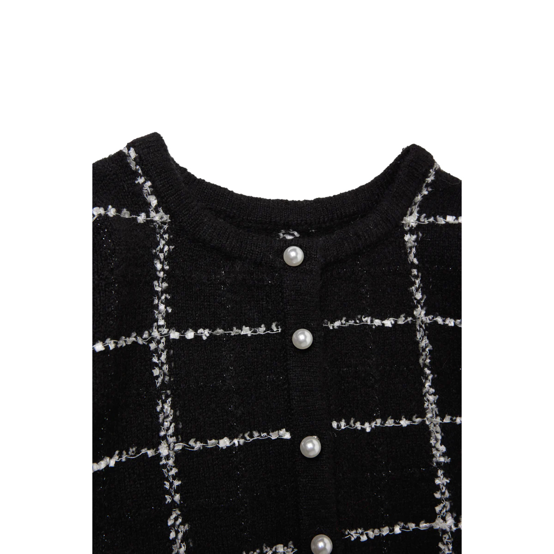 Her lip to(ハーリップトゥ)のHer lip to【美品】Bouncy Check Knit Pullover レディースのトップス(カーディガン)の商品写真