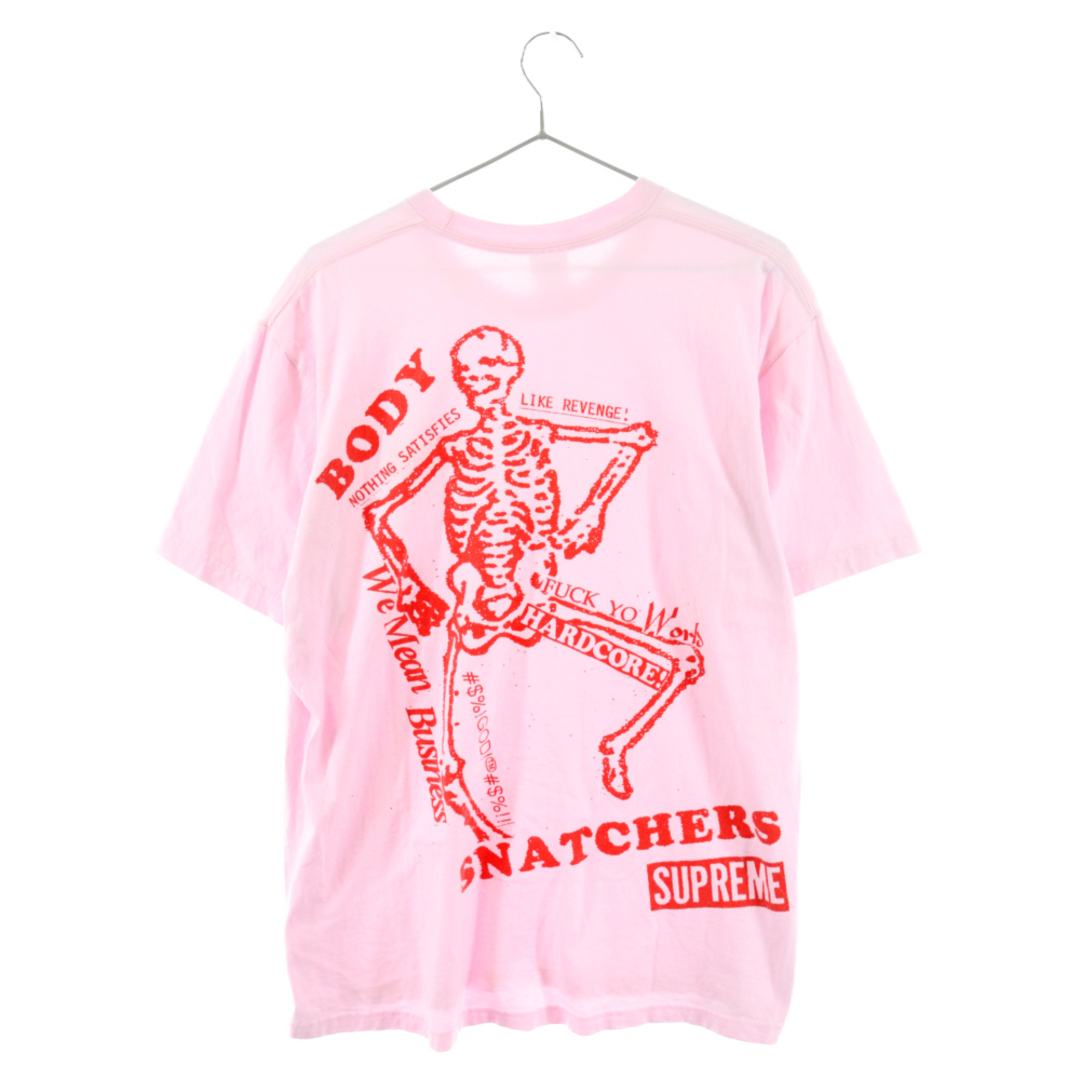 SUPREME シュプリーム 23SS Body Snatchers Tee ボックスロゴバックスカルプリント半袖Tシャツ カットソー ピンク