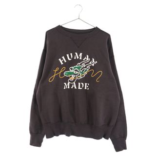 新品 HUMAN MADE RAGLAN CREWNECK XL