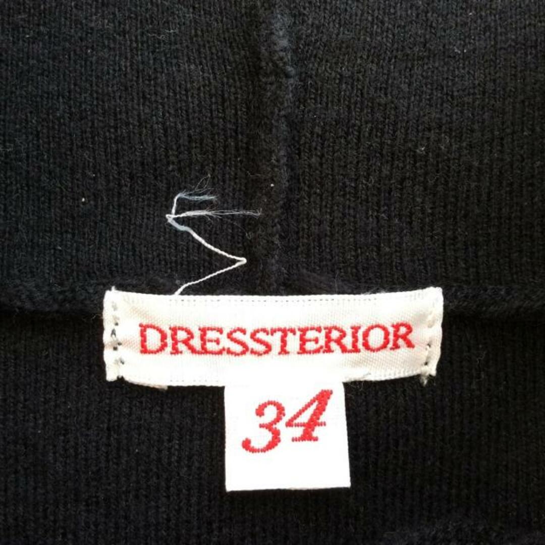 DRESSTERIOR(ドレステリア)のDRESSTERIOR(ドレステリア) パーカー サイズ34 S レディース - 黒 長袖 レディースのトップス(パーカー)の商品写真