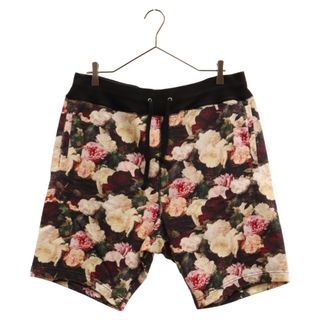 シュプリーム(Supreme)のSUPREME シュプリーム 13SS POWER CORRUPTION LIES SHORTS 権力の美学 パワーコラプション ライズ 総柄 フラワースウェットショーツ マルチカラー(ショートパンツ)