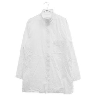 ヨウジヤマモト(Yohji Yamamoto)のYohji Yamamoto POUR HOMME ヨウジヤマモト プールオム 22SS ジップアップ ブロードシャツ ジャケット ホワイト HG-B28-029(フライトジャケット)