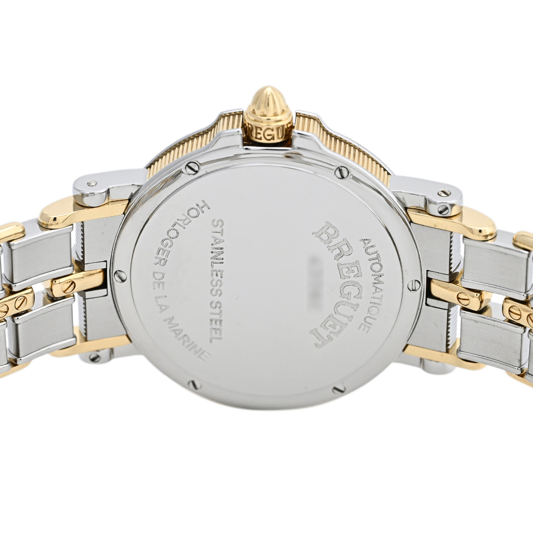 Breguet(ブレゲ)のブレゲ マリーン ミディアム 4400SA/12/X70 自動巻き ユニセックス 【中古】 レディースのファッション小物(腕時計)の商品写真