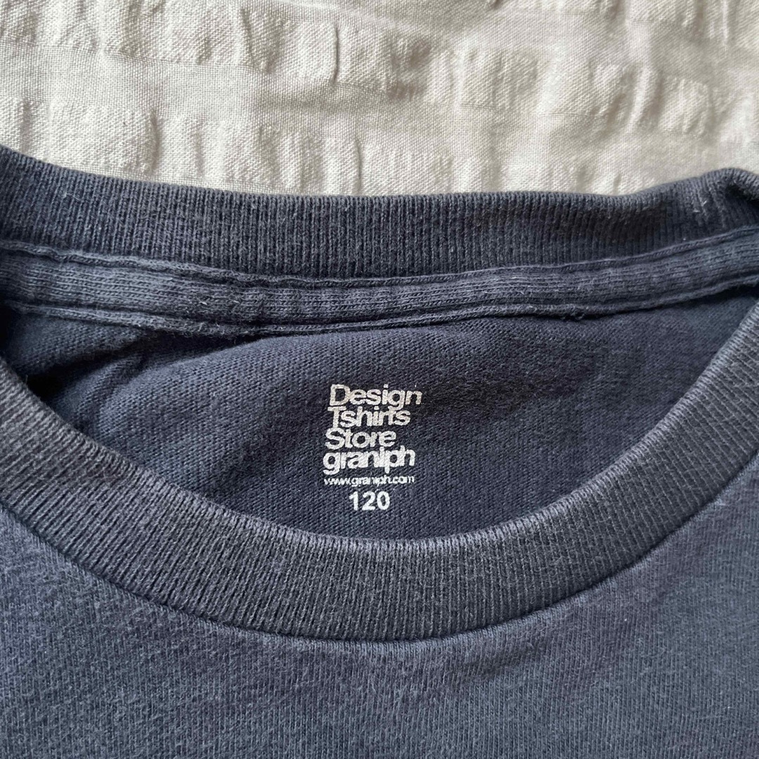Design Tshirts Store graniph(グラニフ)のグラニフ　半袖　Tシャツ　120 キッズ/ベビー/マタニティのキッズ服男の子用(90cm~)(Tシャツ/カットソー)の商品写真