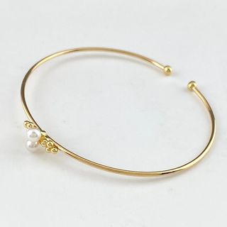 MIKIMOTO - ミキモト K18 ステーションダイヤ 0.70ct ブレスレット 美