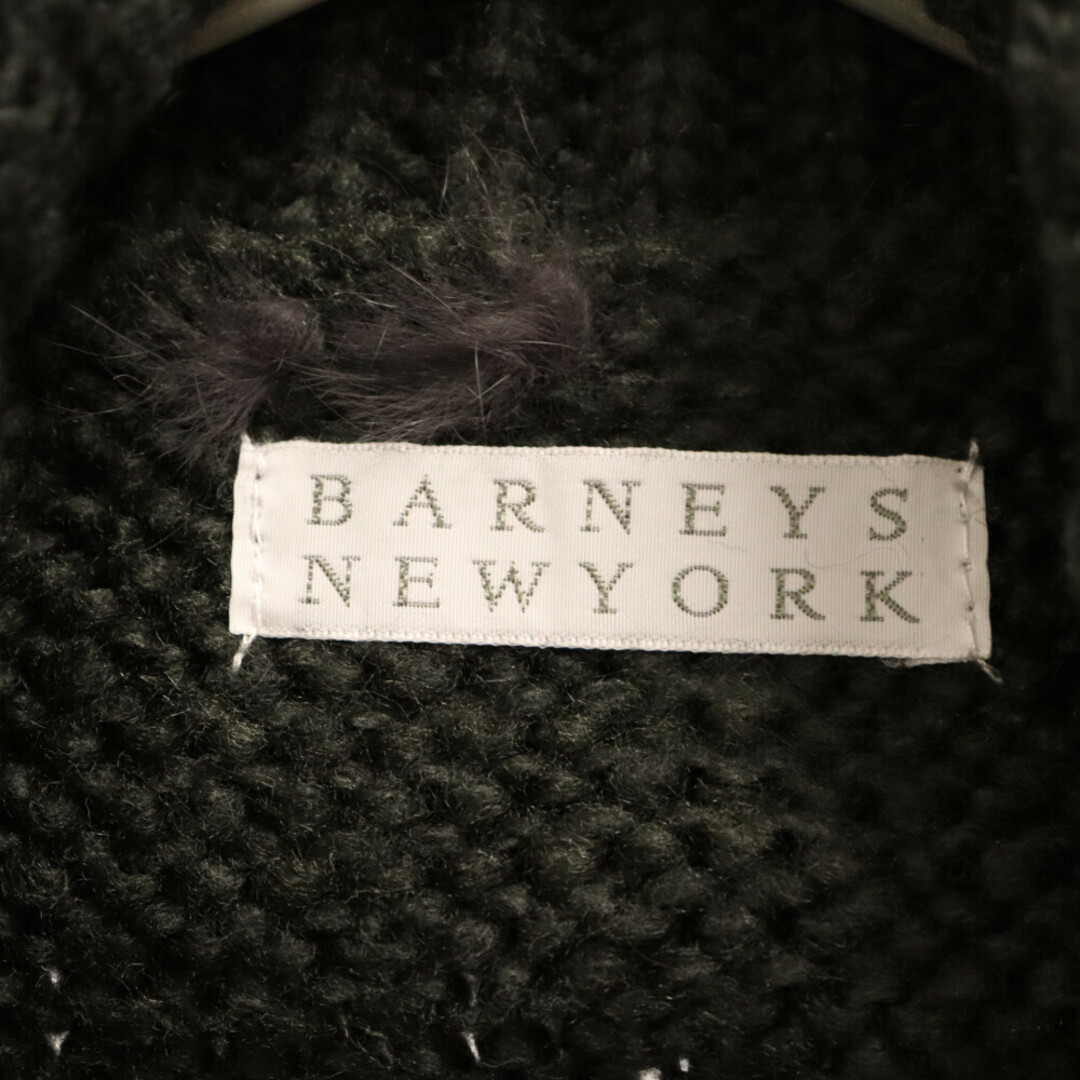 BARNEYS NEWYORK バーニーズ ニューヨーク ニット プルオーバー ポンチョ グリーン レディース レディースのジャケット/アウター(その他)の商品写真