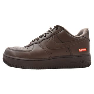 ナイキ(NIKE)のNIKE ナイキ 23AW×SUPREME AIR FORCE 1 LOW BAROQUE BROWN CU9225-200 シュプリーム エアフォース1 ローカットスニーカー US8.5/26.5cm ブラウン(スニーカー)