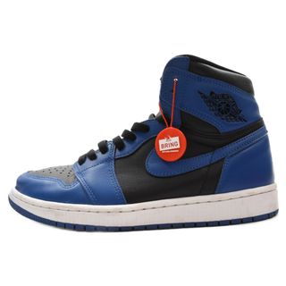 ナイキ(NIKE)のNIKE ナイキ AIR JORDAN1 RETRO OG 555088-404 エアジョーダン1 ハイカットスニーカー ダークマリーナ ブルー/ブラック US9/27.0cm(スニーカー)