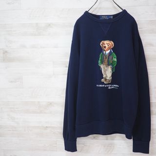 ポロラルフローレン(POLO RALPH LAUREN)のPOLO RALPH LAUREN P-Wingポロベアスウェット-Navy/S(スウェット)