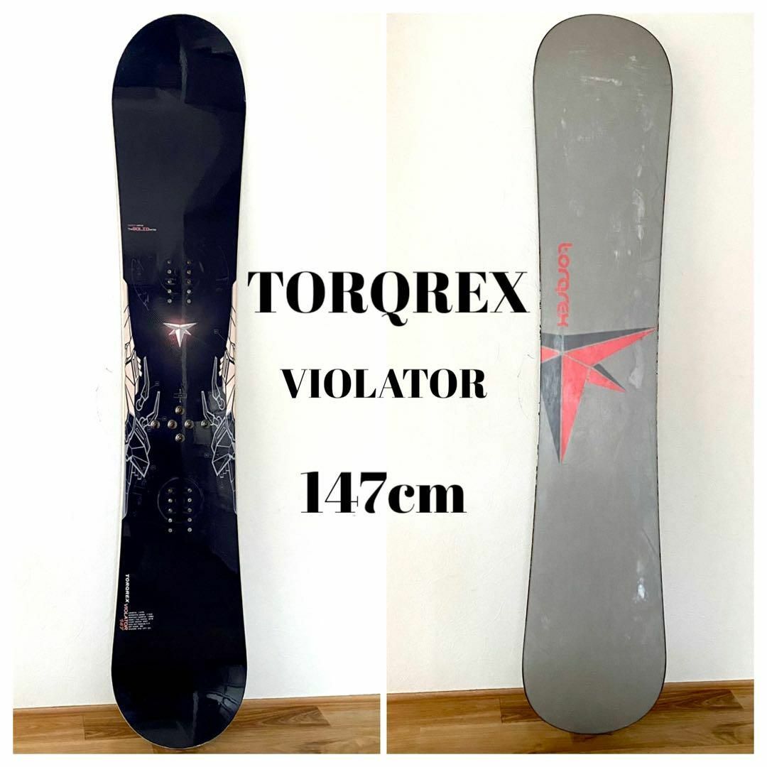 TORQREX(トルクレックス)の国産ボード TORQREX VIOLATOR 147cm スノーボード スポーツ/アウトドアのスノーボード(ボード)の商品写真