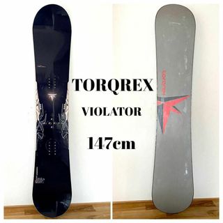 TORQREX - 国産ボード TORQREX VIOLATOR 147cm スノーボードの TORQREX - 国産ボード TORQREX VIOLATOR 147cm スノーボードの