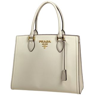 プラダ(PRADA)のプラダ ロゴ ハンドバッグ レディース 【中古】(ハンドバッグ)