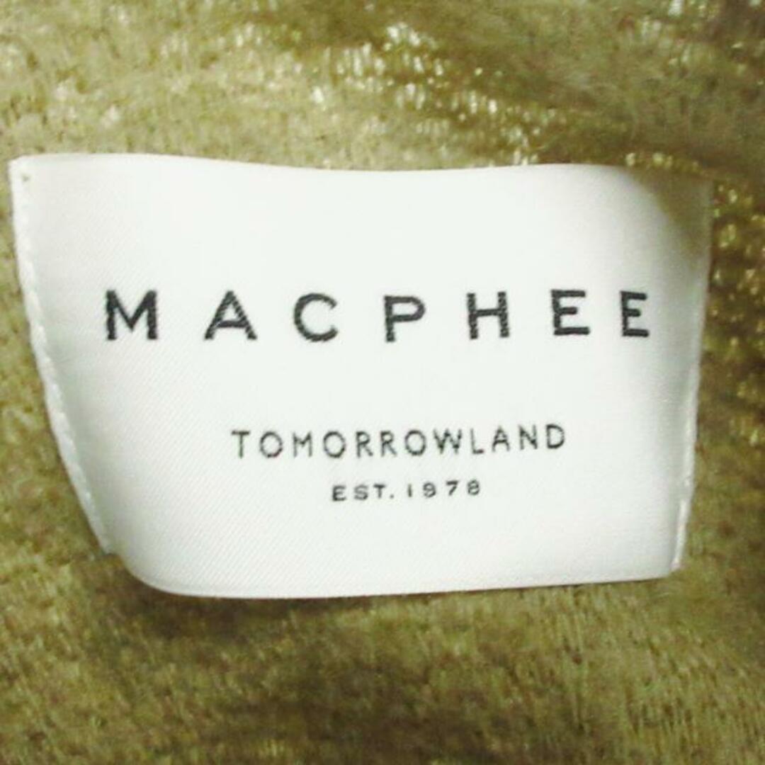 MACPHEE(マカフィー)のMACPHEE(マカフィー) コート サイズ36 S レディース - ベージュ×黒 長袖/冬 レディースのジャケット/アウター(その他)の商品写真