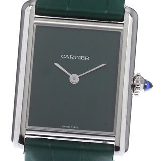 カルティエ(Cartier)のカルティエ CARTIER WSTA0056 タンクマスト LM クォーツ レディース 美品 箱・保証書付き_800721(腕時計)