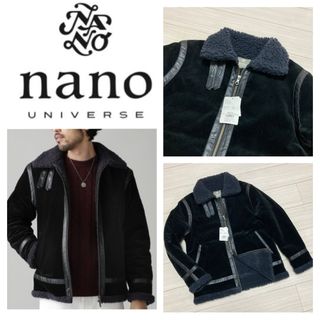 nano・universe - 新品未使用■ナノユニバース■B-3 コーデュロイ 裏ボア フライトジャケット M