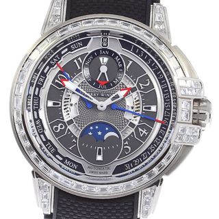 ハリーウィンストン(HARRY WINSTON)のハリーウィンストン HARRY WINSTON OCEAPC42WW002 K18WG オーシャン 20th アニバーサリー バイレトログラード 良品 箱・保証書付き_797319(腕時計(アナログ))