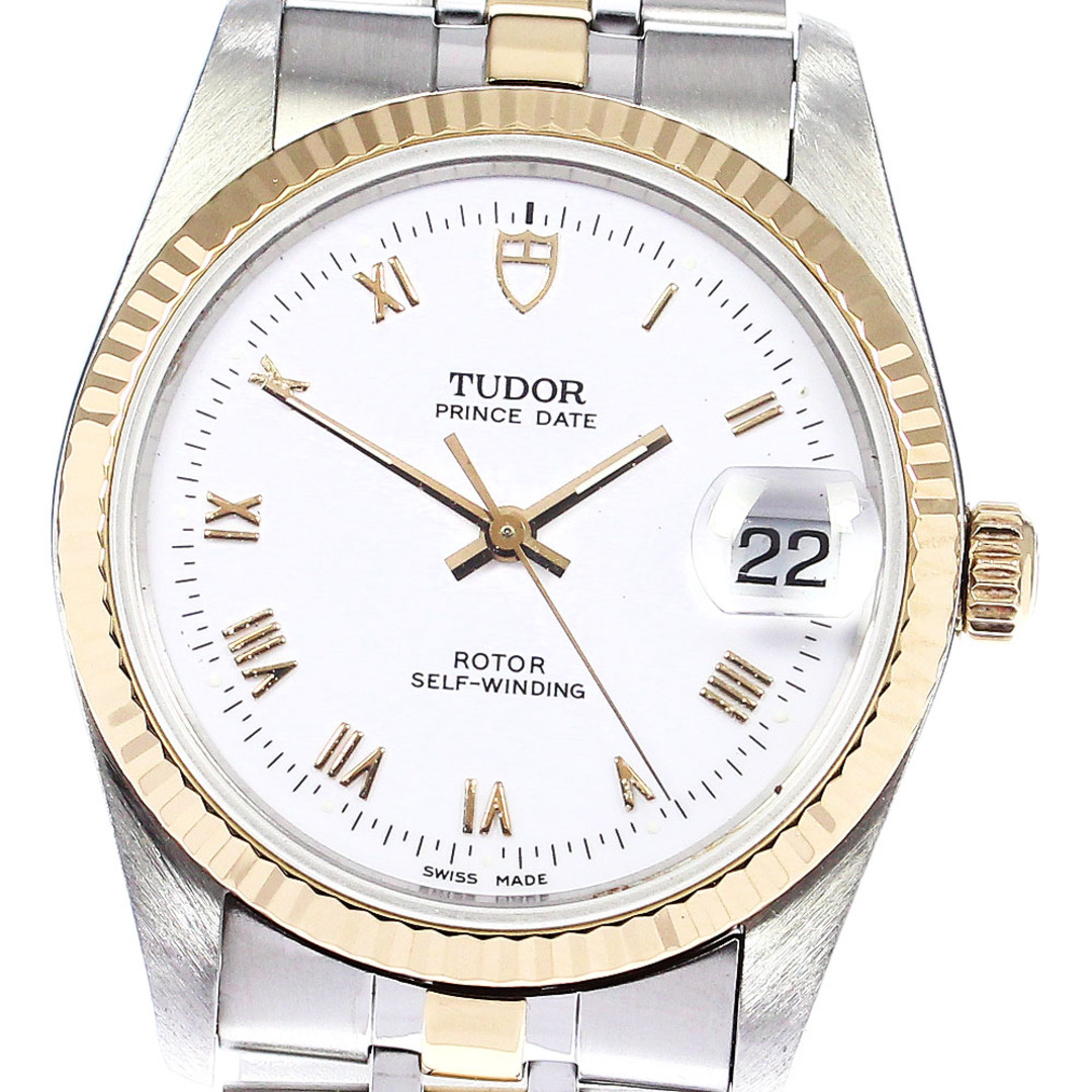 Tudor(チュードル)のチュードル TUDOR 74033 プリンス オイスターデイト アラビアインデックス cal.2824-2 自動巻き メンズ 良品 _800695 メンズの時計(腕時計(アナログ))の商品写真