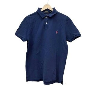 ポロラルフローレン(POLO RALPH LAUREN)のPOLObyRalphLauren(ポロラルフローレン) 半袖ポロシャツ サイズL メンズ - ネイビー(ポロシャツ)