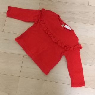 ザラキッズ(ZARA KIDS)のZARA baby☆フリル付トップス(Tシャツ/カットソー)