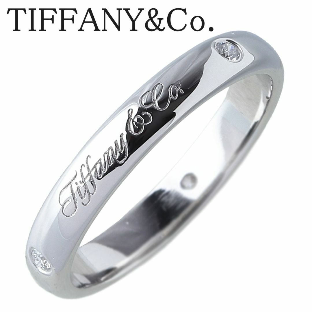Tiffany & Co. - ティファニー ダイヤ リング ノーツ ルシダ 3PD 10号