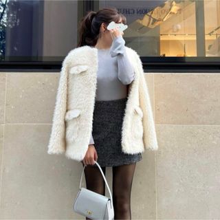 ザラ(ZARA)のzara ツイード ミニスカート(ミニスカート)