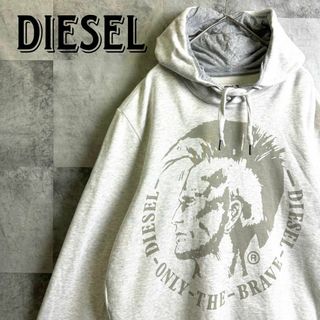 DIESEL - ディーゼル サイフ 0123 ブラック ラウンドジップ ロゴ 新品