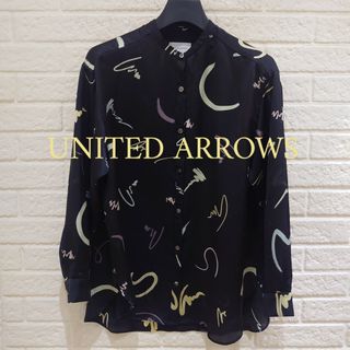 ユナイテッドアローズ(UNITED ARROWS)のユナイテッドアローズ　UWMSC ペイントプリント　シャツ(シャツ/ブラウス(長袖/七分))