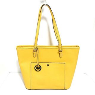 マイケルコース(Michael Kors)のMICHAEL KORS(マイケルコース) トートバッグ - イエロー レザー(トートバッグ)