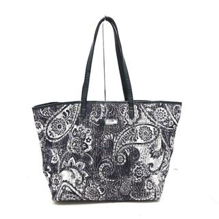 ヴェラブラッドリー(Vera Bradley)のVera Bradley(ベラブラッドリー) トートバッグ - 黒×シルバー×白 スパンコール×レザー×化学繊維(トートバッグ)