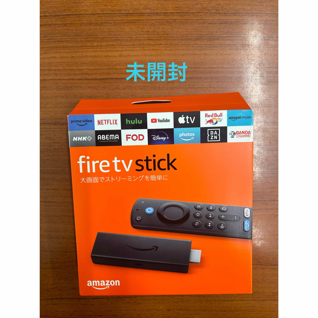 Amazon(アマゾン)のアマゾン Fire TV Stick-Alexa対応音声認識リモコン 第3世代  スマホ/家電/カメラのスマートフォン/携帯電話(その他)の商品写真