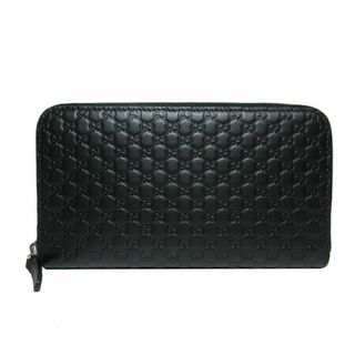 グッチ(Gucci)のGUCCI ファスナー長財布 544473 BMJ1N 1000(ブラック)(長財布)