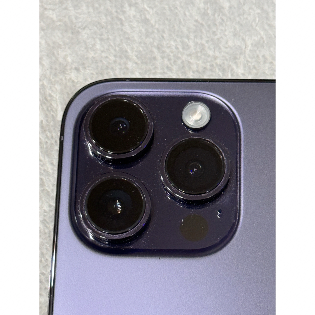 Apple(アップル)のiPhone14 Pro Max パープル　128GB SIMフリー スマホ/家電/カメラのスマートフォン/携帯電話(スマートフォン本体)の商品写真